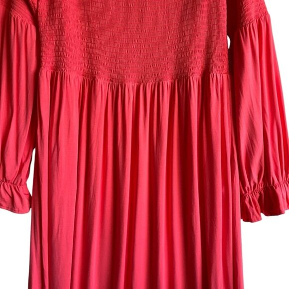 Smash + Tess Ellie Maxi Dress Size XL Hot Coral NWT - Picture 11 of 16